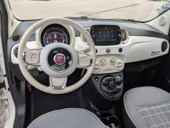 Photo 8 du bon plan FIAT 500 1.2 8v 69ch Eco Pack Lounge Euro6d occasion à 8900 €
