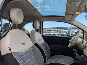 Photo 17 du bon plan FIAT 500 1.2 8v 69ch Eco Pack Lounge Euro6d occasion à 8900 €