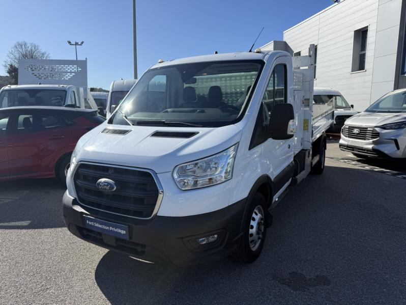 Bon plan FORD Transit CCb VUL Benne + coffre Pro RJ 350 L3 2.0 EcoBlue 130ch Diesel S&S Trend Business occasion à 21990 €