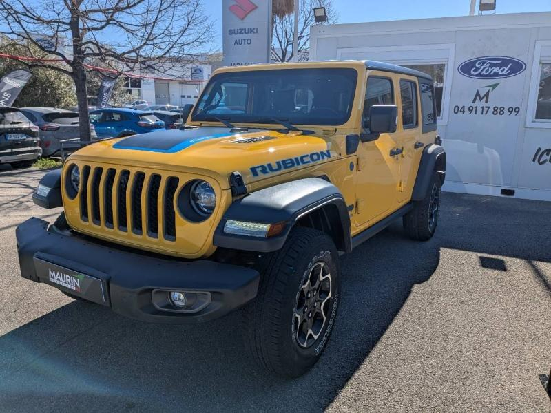 Bon plan JEEP Wrangler 2.0 T 380ch 4xe Rubicon Rock-Trac occasion à 49980 €