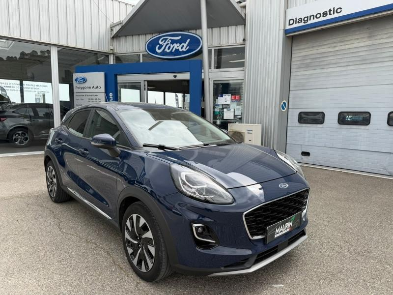 Bon plan FORD Puma 1.0 Flexifuel 125ch S&S mHEV Titanium occasion à 17900 €