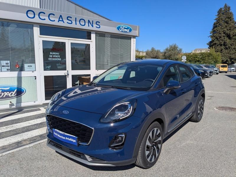 Bon plan FORD Puma 1.0 Flexifuel 125ch S&S mHEV Titanium occasion à 17761 €