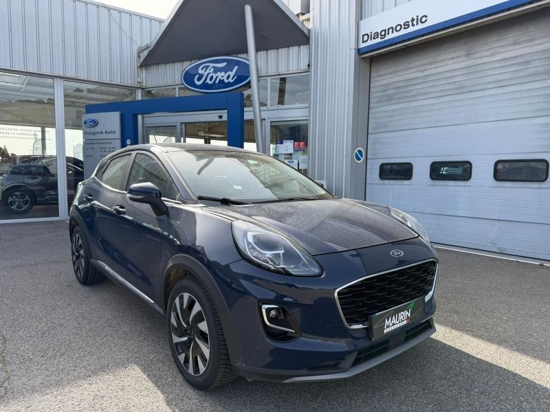 Bon plan FORD Puma 1.0 Flexifuel 125ch S&S mHEV Titanium occasion à 16990 €
