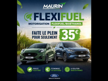 Photo 2 du bon plan FORD Puma 1.0 Flexifuel / Bioéthanol 125ch S&S mHEV Titanium occasion à 17980 €