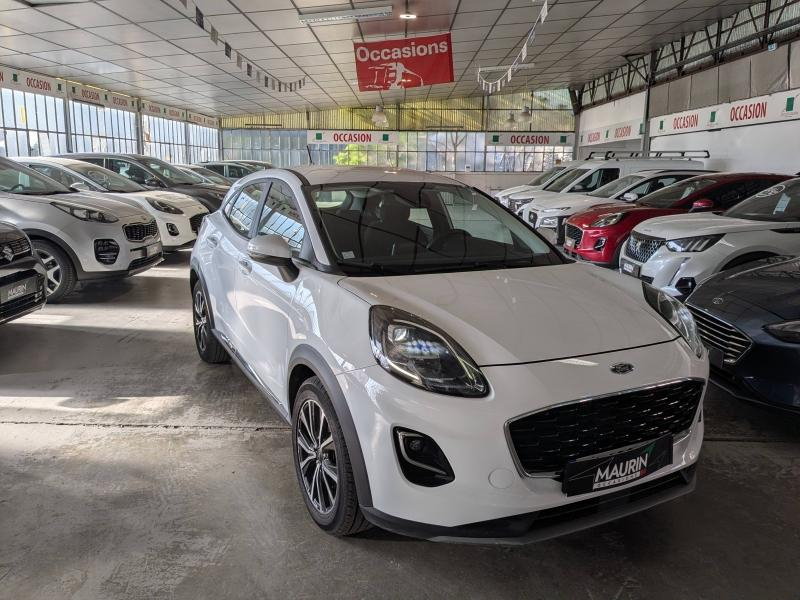 Bon plan FORD Puma 1.0 Essence/Flexifuel 125ch S&S mHEV Titanium occasion à 16700 €