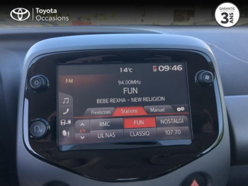 Photo 15 du bon plan TOYOTA Aygo 1.0 VVT-i 72ch x-play 5p MY20 occasion à 11490 €