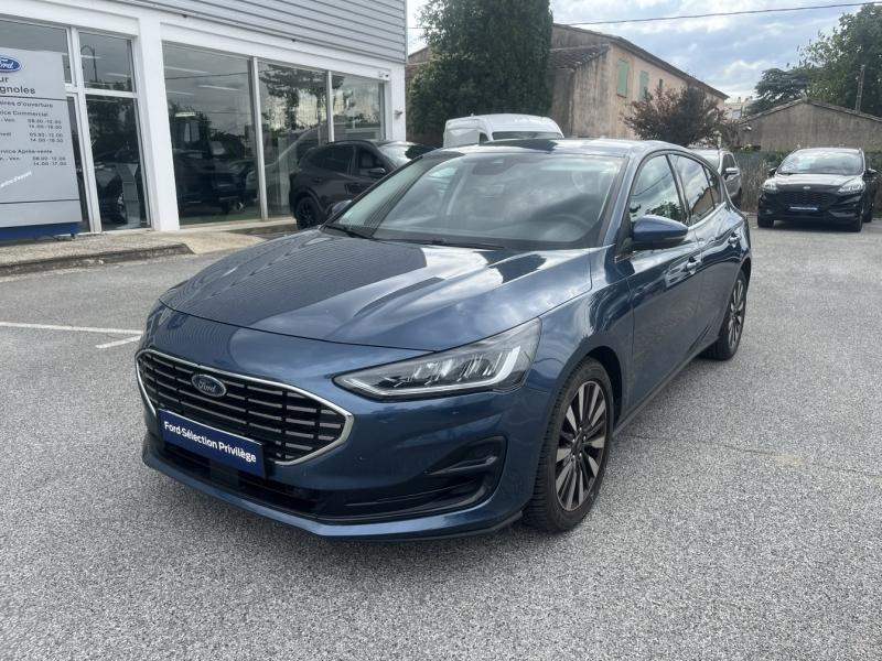Bon plan FORD Focus 1.0 Flexifuel mHEV 125ch Titanium Style occasion à 19900 €