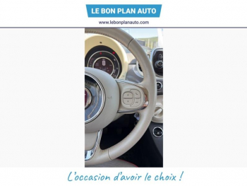 Photo 17 du bon plan FIAT 500C 1.2 8v 69ch Eco Pack Lounge occasion à 8900 €