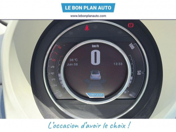 Photo 23 du bon plan FIAT 500C 1.2 8v 69ch Eco Pack Lounge occasion à 8900 €