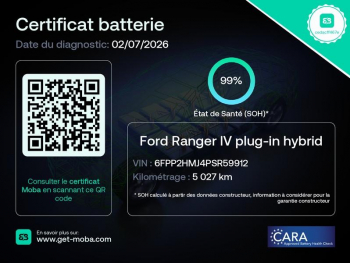 Photo 2 du bon plan FORD Ranger VUL 2.3 EcoBoost GTDi 281ch Stop&Start Double Cabine Stormtrack 4x4 BVA10 occasion à 69890 €
