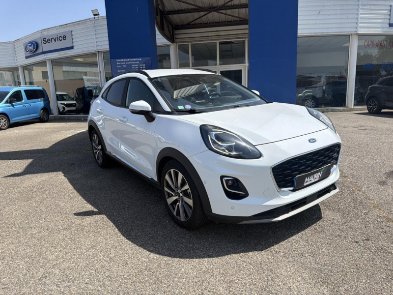 Bon plan FORD Puma 1.0 Flexifuel 125ch S&S mHEV Titanium X - Garantie Usine Mai 2029 occasion à 16990 €