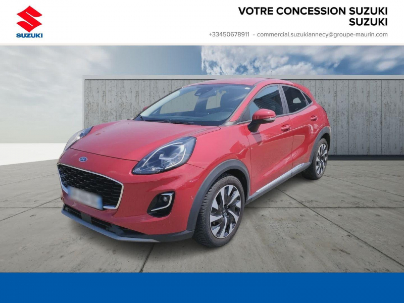 Bon plan FORD Puma 1.0 EcoBoost Hybrid 125ch Titanium Business S&S Powershift occasion à 20490 €