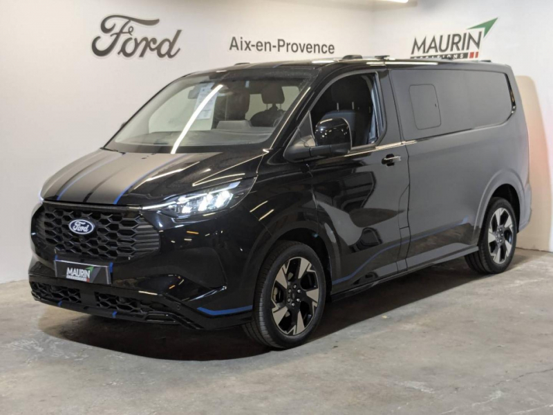 Bon plan FORD Transit Custom Fg VUL 320 L1H1 2.5 Duratec 232ch Hybride recheargeable Cabine Approfondie Sport CVT occasion