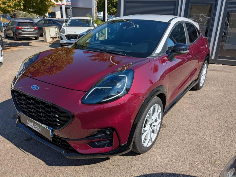 Bon plan FORD Puma 1.0 Flexifuel 125ch S&S mHEV ST-Line X Vivid Ruby Edition occasion à 20990 €