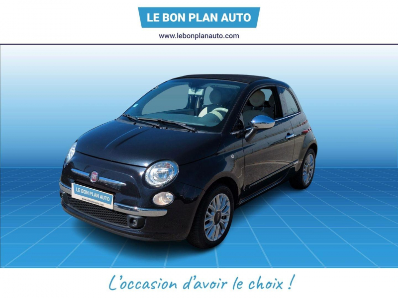 Bon plan FIAT 500C 1.2 8v 69ch Lounge occasion à 6980 €