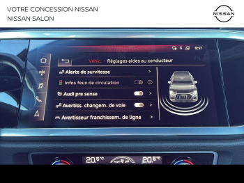 Photo 27 du bon plan AUDI Q3 35 TFSI 150ch Mild Hybrid Design Luxe S tronic 7 occasion à 27299 €